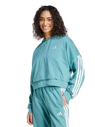 ADIDAS | Felpa con cappuccio da donna Half Zip 3S |